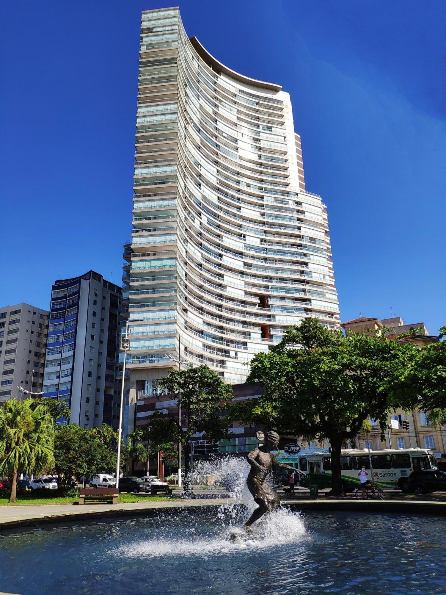 Book Santos - Unlimited 1112 - Um Pe Na Areia 아파트 외부 사진